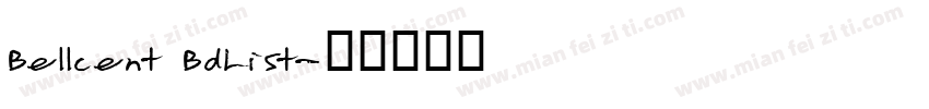 BellCent BdList字体转换